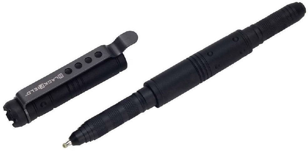 BlackField Tactical Pen m. Kappe 