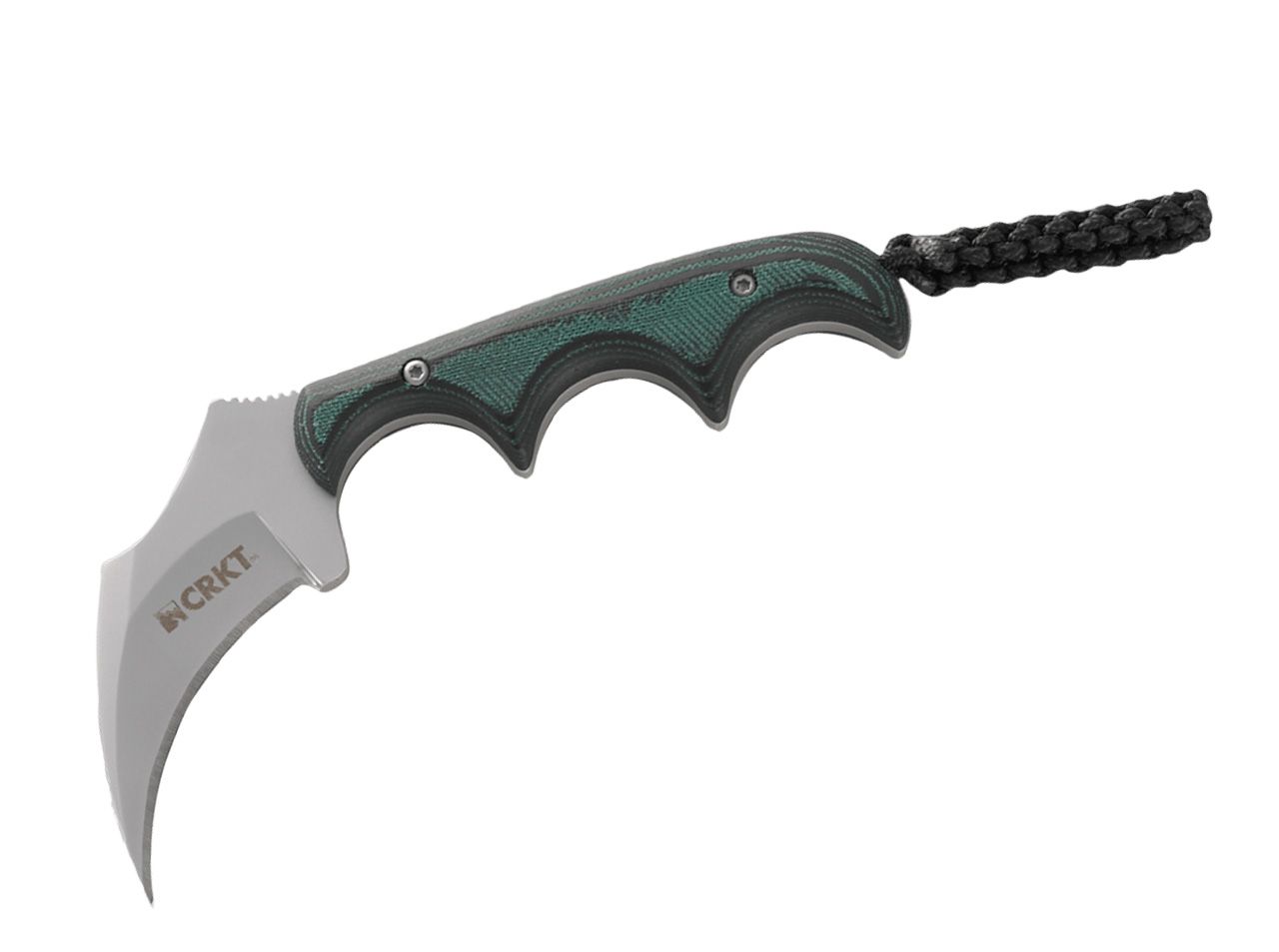 Neck-Knife Keramin Karamit Messer mit Fingermulden 