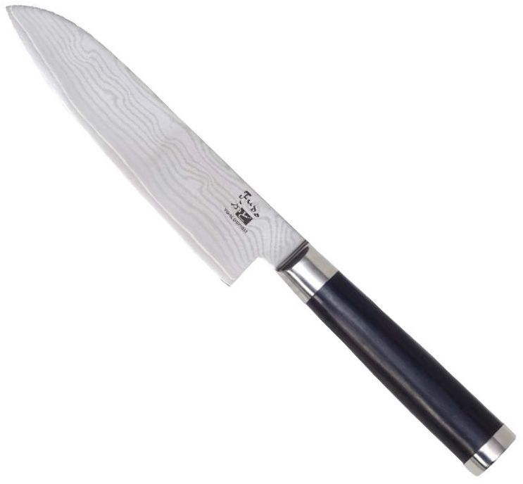FUDO Nobility Santoku 67 Lagen Damast Kochmesser 