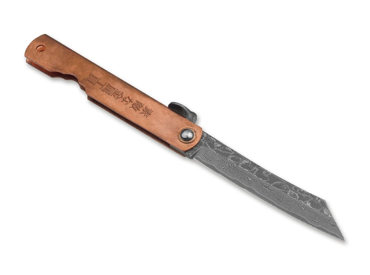 Taschenmesser Irogane Damascus 