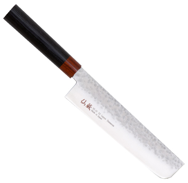 Japanisches Kochmesser Kanetsu Nakiri Damast 