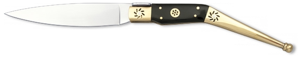 Navaja Catalanas spanisches Taschenmesser Horn 11, 6cm Klinge Geschenk-Box 