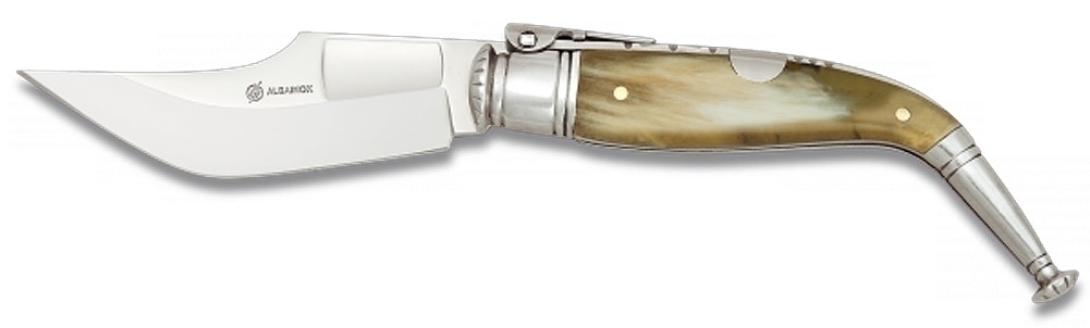 spanisches Navaja Taschenmesser JEREZANA Nº1 9cm Horn Geschenk-Box 