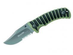 BlackFox Taschenmesser 440A titanbeschichtet mit Nylon-Etui 