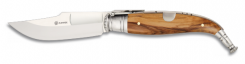Großes Taschenmesser spanisches Navaja CLASICA LUJO Nº1 Olivenholz 