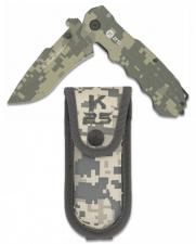 Taschenmesser K25 taktisch Titan beschichtet mit Clip digital camo 