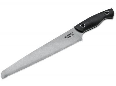 BÖKER Saga Brotmesser G-10 Stonewash S?gemesser 