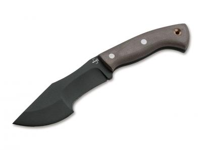 Messer Mini Tracker mit Kydex-Scheide u Gürtelclip 