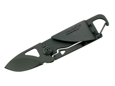 BlackFox Einhandmesser, 440, Frame Lock integrierter Karabinerhaken 