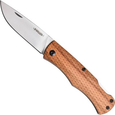 Taschenmesser mit Olivenholz Griff §42a konform legal führen 