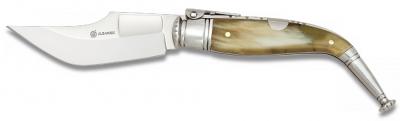 spanisches Navaja Taschenmesser JEREZANA Nº1 9cm Horn Geschenk-Box 